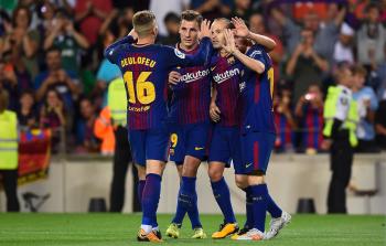 برشلونة (أ ف ب)