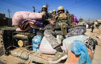 جانب من القوات العراقية الخاصة المشاركة في 