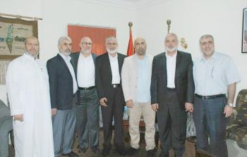 وفد حماس في القاهرة  