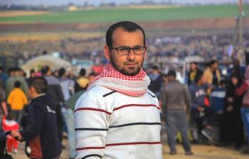 الناشط الشبابي في مسيرات العودة موسى عليان من شمال قطاع غزة