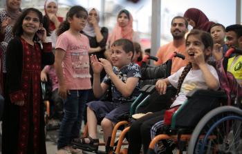 المخيم استهدف أطفالا ذوي إعاقة وآخرين من الأصحاء