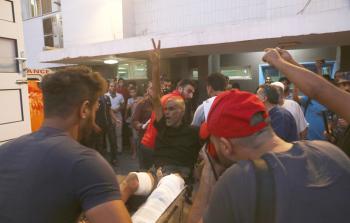 مستشفيات القطاع في حالة استنفار دائم تصوير/محمود الهندي