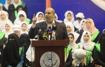 د. خليل الحية خلال كلمته في الحفل