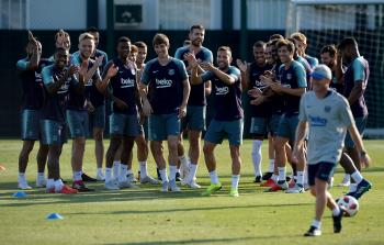 برشلونة (أ ف ب)