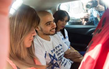 قاتل الشهيد عبد الفتاح الشريف اليوم (أ ف ب)