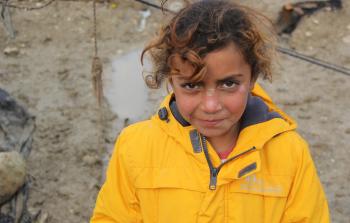 طفلة سورية نازحة في إدلب الأناضول 