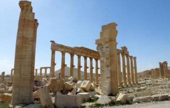 موقع أثري في تدمر يعتقد بأن 