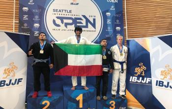 اللاعب الكويتي عبد الله وليد العنجري