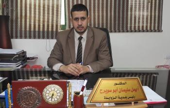 رئيس بلدية الزوايدة أيمن أبو سويرح 