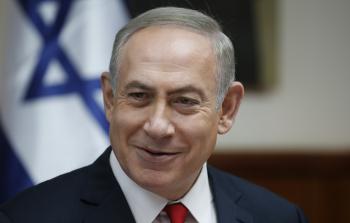 نتانياهو خلال اجتماع 