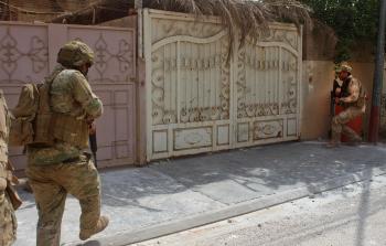 جانب من القوات العراقية المقاتلة ضد 