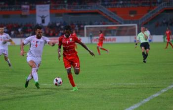 لقطة من المباراة