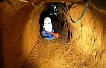 تنتشر الأنفاق على الحدود المصرية الفلسطينية جنوب مدينة رفح