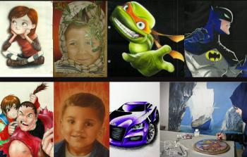 رسومات ملاك أبو شوشة