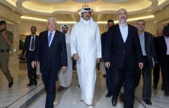 إحدى جولات المصالحة الفلسطينية في قطر (أرشيف)