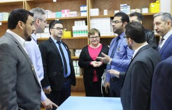 جانب من الزيارة