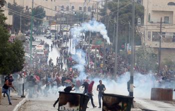 المواجهات اندلعت في محيط بوابة الخضر