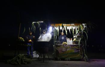 أزمة الكهرباء تلقي بظلالها على غزة (أ ف ب)