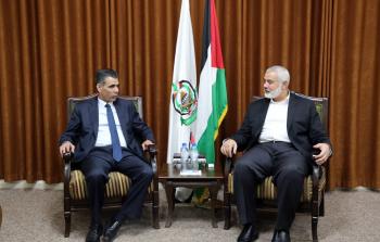 وفد مصري يزور غزة ويلتقي هنية (أرشيف)