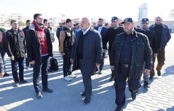 أبو نعيم خلال استقباله المستجدين الجدد