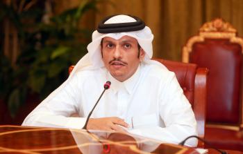 الشيخ محمد بن عبدالرحمن آل ثاني وزير الخارجية القطري (أ ف ب)