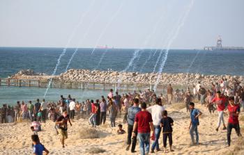 جانب من الحراك البحري (أ ف ب)