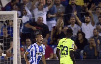 جانب من المباراة