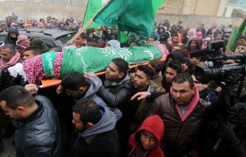 جانب من مراسم التشييع (الأناضول)