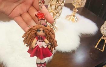 إحدى مشغولات جيهان وافي 