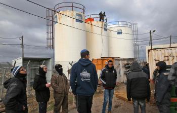 جانب من مستوطني 