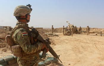 بعض من القوات العراقية التي تقاتل ضد 