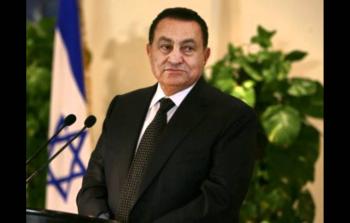 صورة أرشيفية للرئيس المصري المخلوع محمد حسني مبارك 