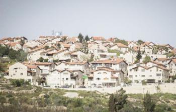 جانب من توسع البقع الاستيطانية في الأراضي الفلسطينية (أرشيف)