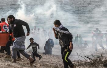 جانب من المسير البحري (الأناضول)