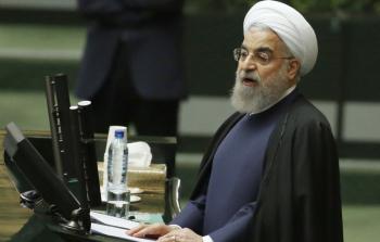 الرئيس الإيراني حسن روحاني - (أ ف ب)