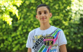 الطفل أحمد لبد