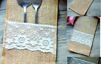 جميع الأعمال الفنية التي تنفذها تعتمد على مادة الخيش