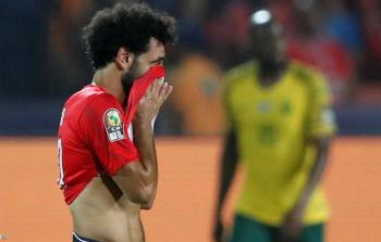 صورة جانبية من المباراة النهائية للمنتخب المصري في كأس الأمم الافريقية الجارية
