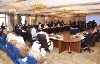 صورة أرشيفية لمؤتمر المانحين الثامن لسوريا 