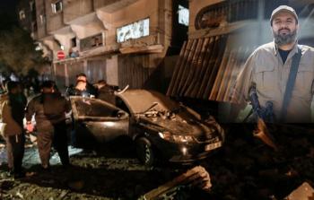 منزل الشهيد بهاء أبو العطا بعد قصفه 