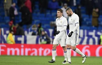 صورة للاعبين من ريال مدريد  أثناء بطولة 