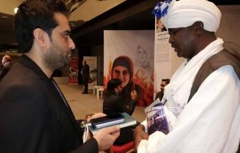 موفدنا الزميل محمد القوقا مع نقيب الصحفيين السودانيين