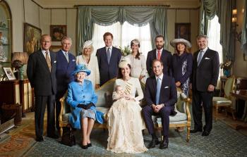 صورة أرشيفية للعائلة المالكة في بريطانيا 