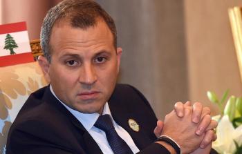  وزير الخارجية اللبناني جبران باسيل