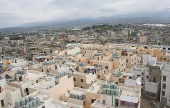 مشهد عام لمخيم نهر البارد في لبنان (أرشيف)