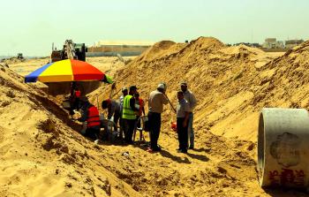 احد المشاريع التي نفذتها بلدية خان يونس