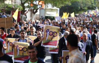 جانب من المسيرة - تصوير / ياسر فتحي