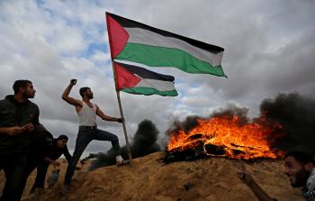 جانب من مسيرة العودة الكبرى (الأناضول)