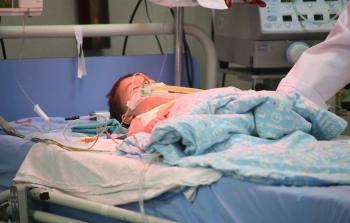 رضيع مريض (أرشيف)