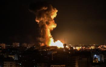 جانب من تدمير الاحتلال لفضائية 